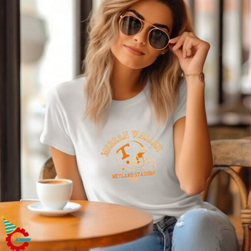 Tennessee Football Helmet X Morgan Wallen Neyland Stadium 2024 shirt