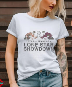 Texas longhorns vs Texas a m aggies lonestar showdown retro shirt