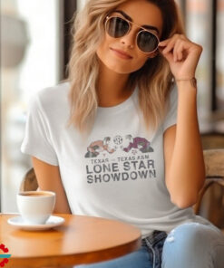 Texas longhorns vs Texas a m aggies lonestar showdown retro shirt