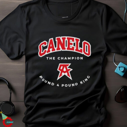 Saul Alvarez Canelo The Champion Pound 4 Pound King Sporty T shirts