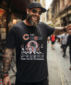 The Chicago Bears Champions Thank You For The Memories T Shirt