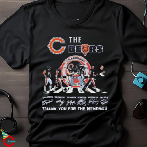 The Chicago Bears Champions Thank You For The Memories T Shirt