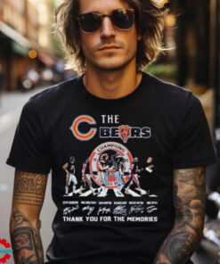 The Chicago Bears Champions Thank You For The Memories T Shirt