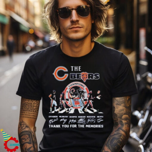 The Chicago Bears Champions Thank You For The Memories T Shirt