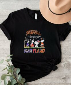 The Peanuts Movie Characters Maryland Sports It’s The Most Wonderful Time Of The Year 2024 Shirt