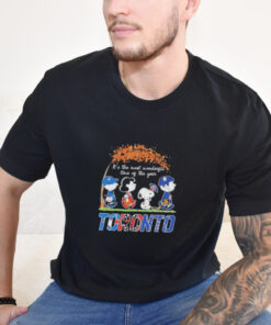 The Peanuts Movie Characters Toronto Sports It’s The Most Wonderful Time Of The Year 2024 Shirt