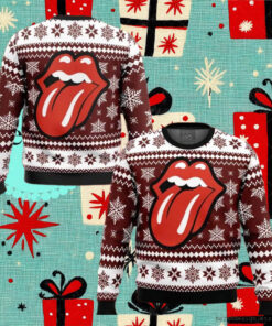 The Rolling Stones Ugly Christmas Sweater 2024 Unisex Sweater Xmas