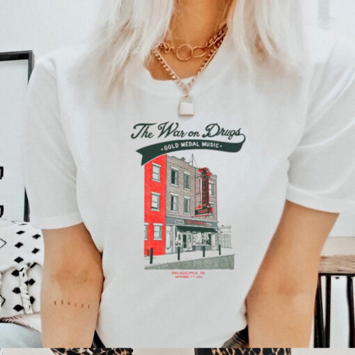 The War On Drugs Philadenphia PA 2024 Gold Metal Music On September 17th Classic T Shirt