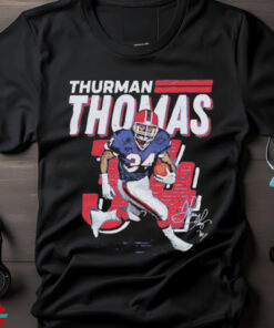 Thurman Thomas Buffalo Bills NFL football dash signature vintage shirt