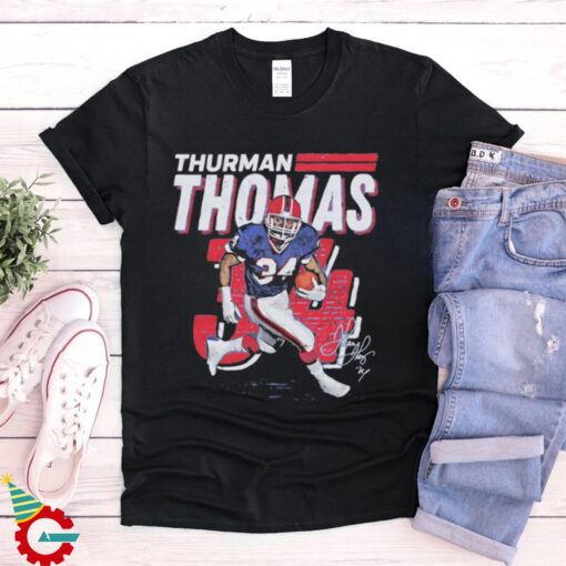 Thurman Thomas Buffalo Bills NFL football dash signature vintage shirt