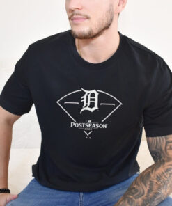 Official Detroit Tigers 2024 MLB Postseason Around The Horn T Shirt