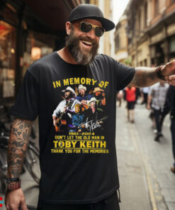 Toby Keith 1961 2024 Don't Let The Old Man In Thank For The Memories Shirt