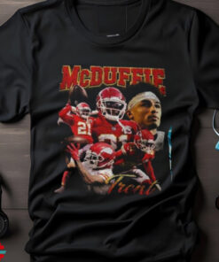 Trent McDuffie Vintage 90s Cornerback T Shirt