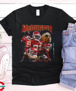 Trent McDuffie Vintage 90s Cornerback T Shirt