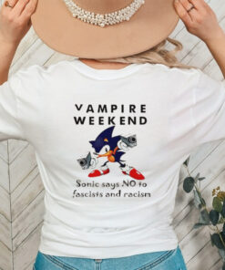 Vampire Weekend says no to fascists and racism shirt