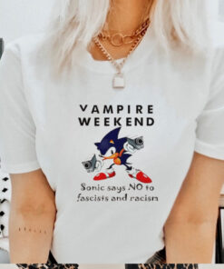 Vampire Weekend says no to fascists and racism shirt