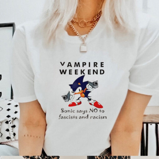 Vampire Weekend says no to fascists and racism shirt