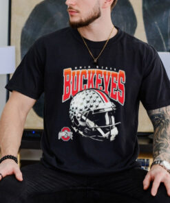 Official Ohio State Buckeyes Realistic Helmet Shirts