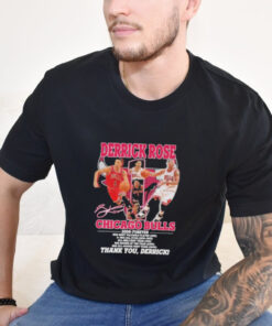 Derrick Rose Chicago Bulls NBA Most Valuable Player 2011 Thank You T Shirt