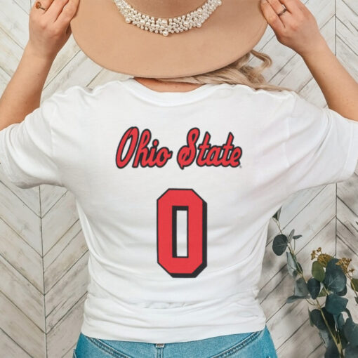 Ohio State Buckeyes Volleyball White T Shirt