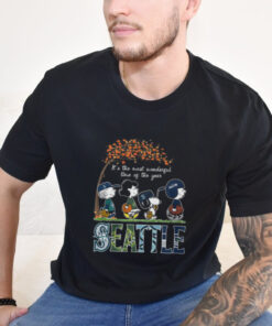 Peanuts Seattle Sports teams Fall the most wonderful of the year shirt