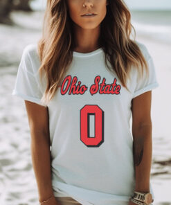 Ohio State Buckeyes Volleyball White T Shirt