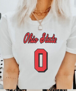 Ohio State Buckeyes Volleyball White T Shirt