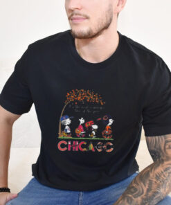 Peanuts it’s the most wonderful time of the year chicago shirt