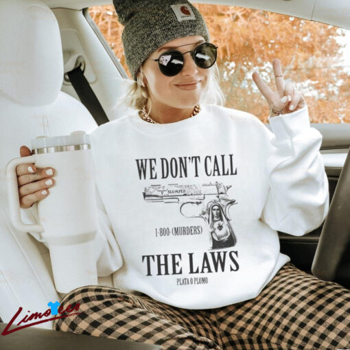 Official Slumped Boyz Aztec We Don’t Call The Laws Shirt