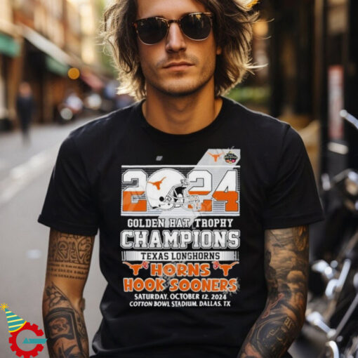 2024 Golden Hat Trophy Champions Texas Longhorns T Shirt