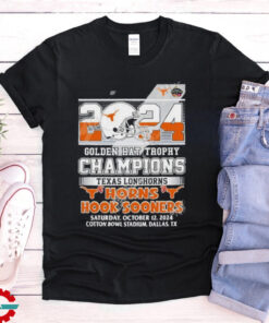 2024 Golden Hat Trophy Champions Texas Longhorns T Shirt