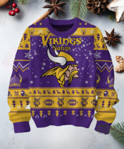 2024 Minnesota Vikings Nation Sweater