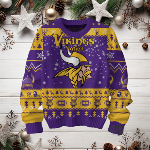 2024 Minnesota Vikings Nation Sweater