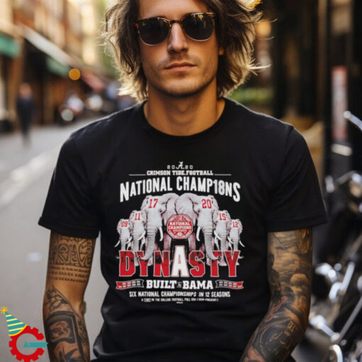 Alabama Crimson Tide Football Playoff National Champions Dynasty shirt