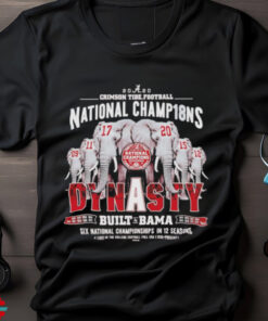 Alabama Crimson Tide Football Playoff National Champions Dynasty shirt