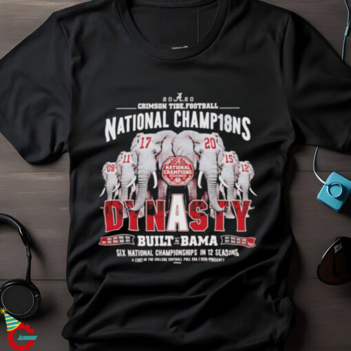 Alabama Crimson Tide Football Playoff National Champions Dynasty shirt