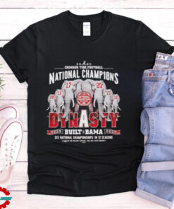 Alabama Crimson Tide Football Playoff National Champions Dynasty shirt