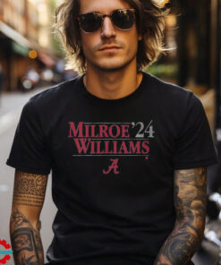 Alabama Football Milroe Williams '24 Shirt