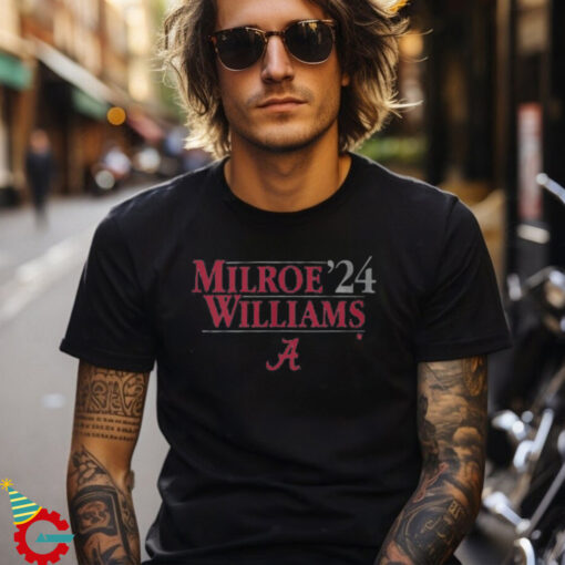 Alabama Football Milroe Williams ’24 Shirt