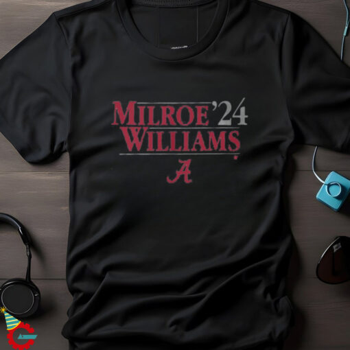 Alabama Football Milroe Williams ’24 Shirt