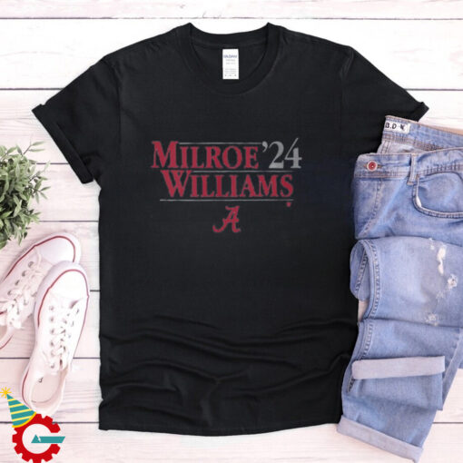 Alabama Football Milroe Williams ’24 Shirt