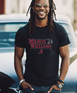 Alabama Football Milroe Williams '24 Shirt