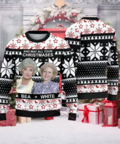 And My all Your Christmas Bea and White Christmas Ugly Christmas Sweater