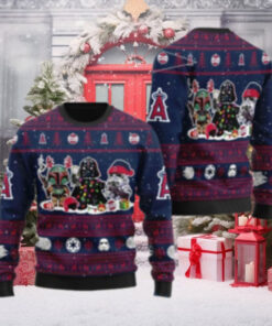 Angels Ugly Christmas Sweater Star Wars Characters Festive Design