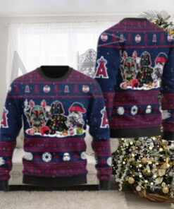 Angels Ugly Christmas Sweater Star Wars Characters Festive Design