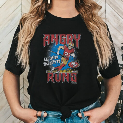 Angry Runs 49ers Christian McCaffrey Shirt