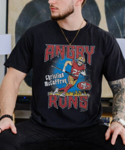 Angry Runs 49ers Christian McCaffrey Shirt