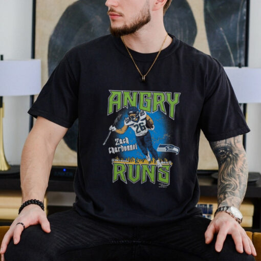 Angry Runs Seahawks Zach Charbonnet Shirt