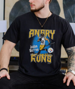 Angry Runs Steelers Jaylen Warren Shirt