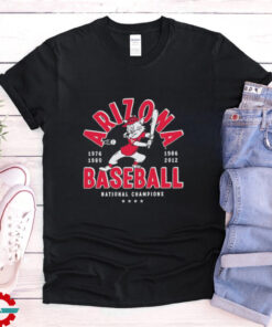 Arizona baseball national champions vintage shirt